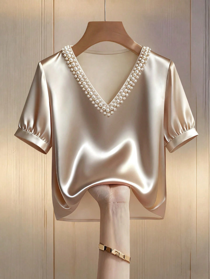 Tricou SHEIN, bej