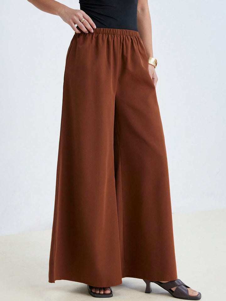 Pantaloni SHEIN, roșu