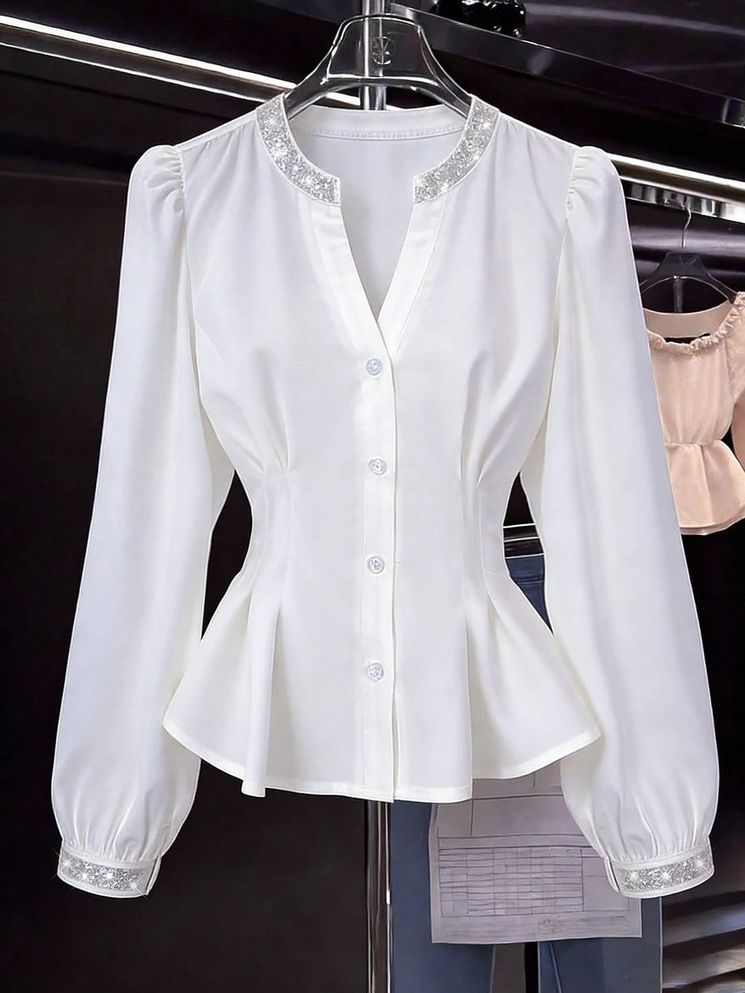 Bluza SHEIN, alb