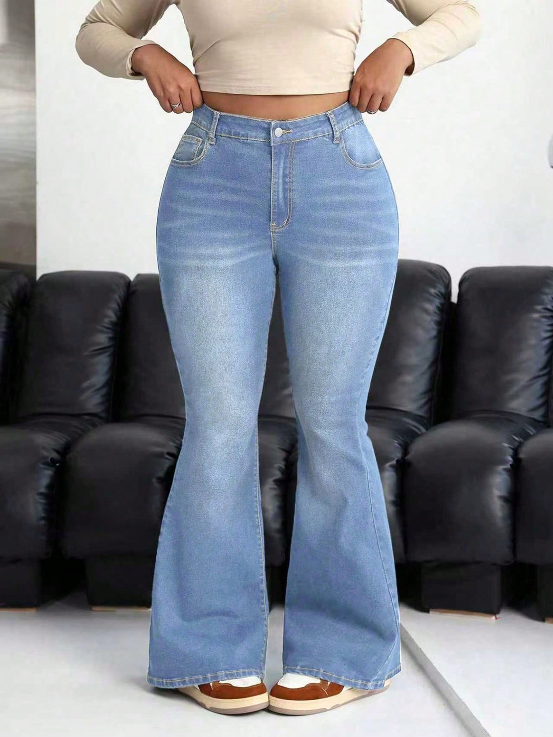 Jeans SHEIN, albastru