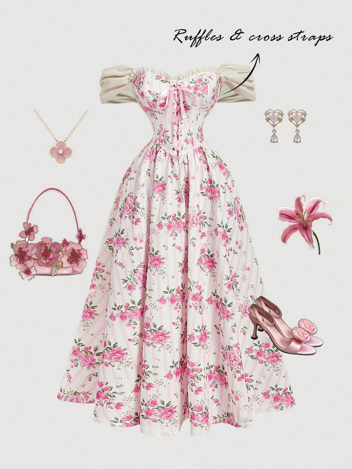 Rochie SHEIN, mix culori
