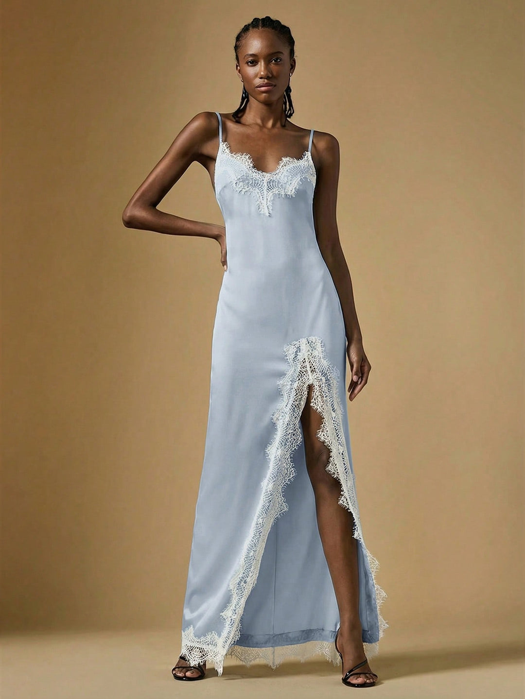 Rochie maxi SHEIN, gri