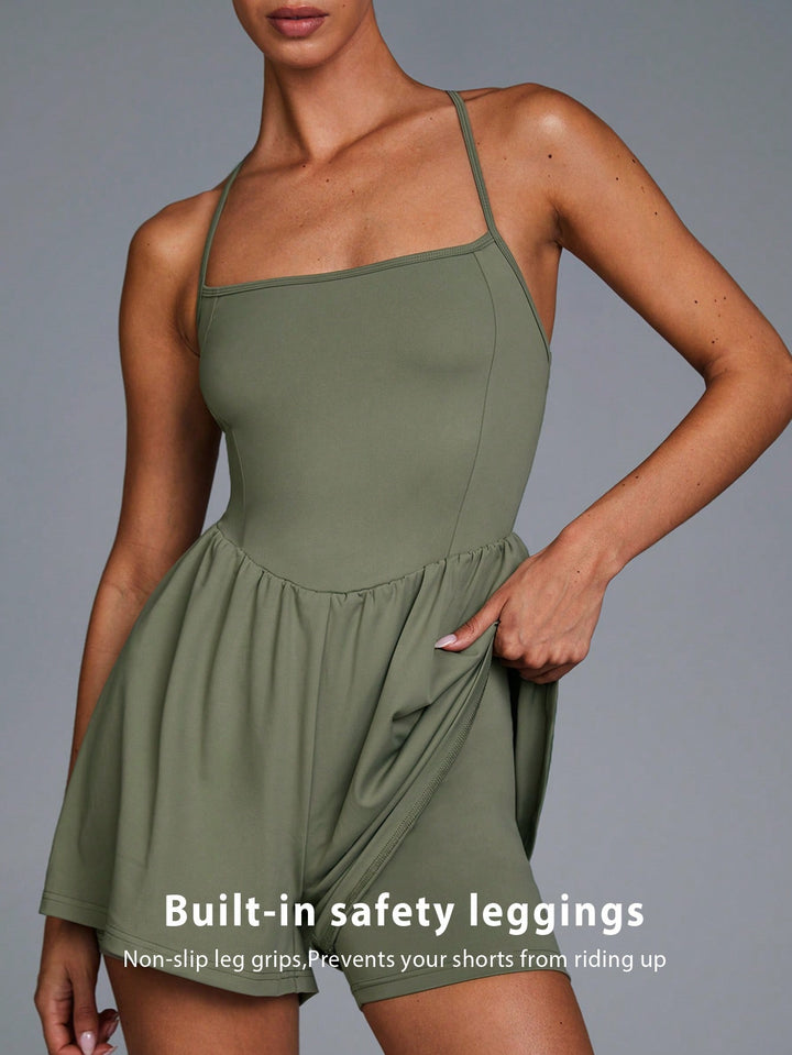 Rochie scurtă SHEIN, verde