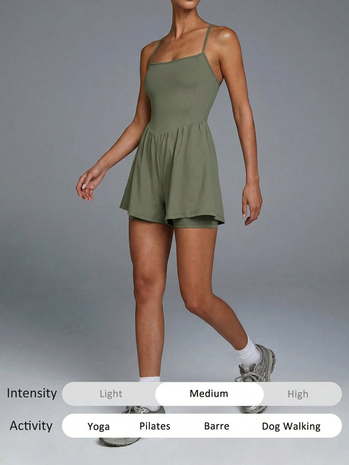 Rochie scurtă SHEIN, verde