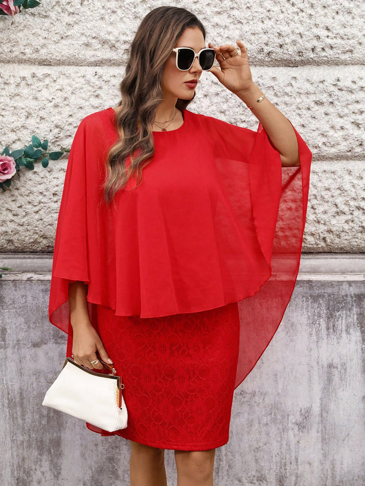 Rochie mini SHEIN, roșu