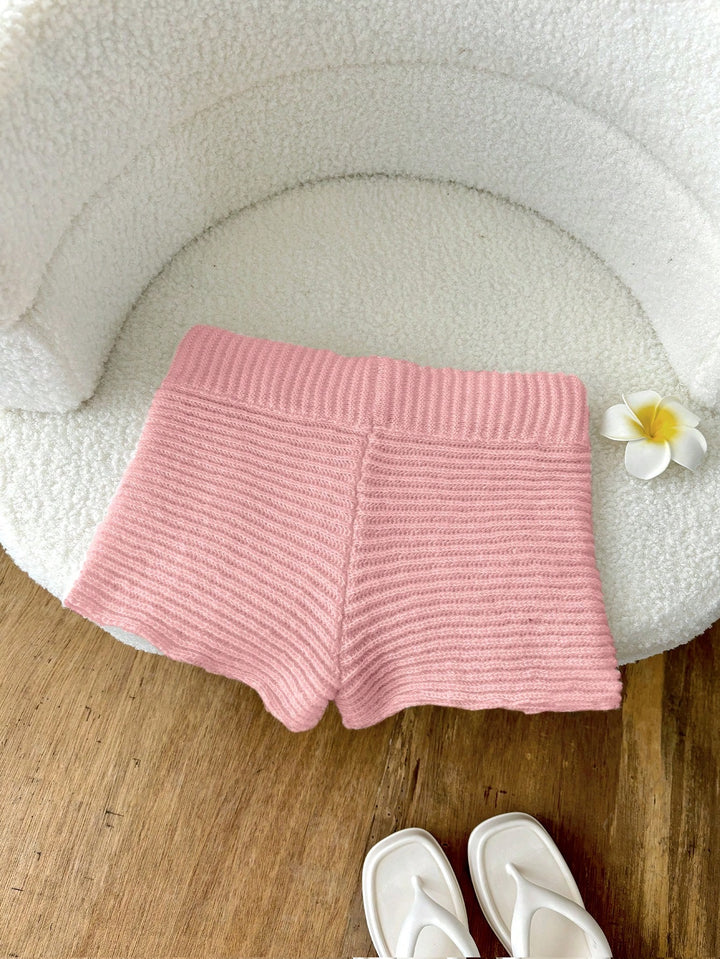 Pantaloni SHEIN, roz