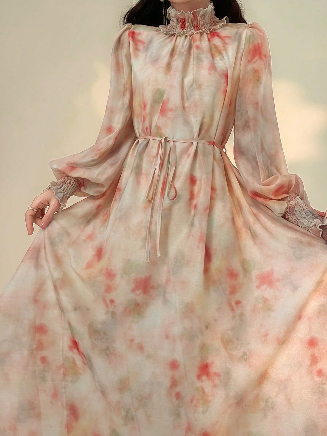 Rochie maxi SHEIN, mix culori