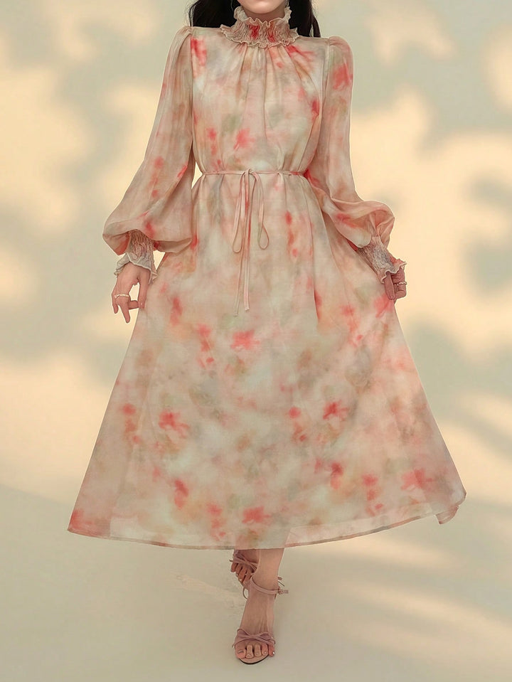 Rochie maxi SHEIN, mix culori