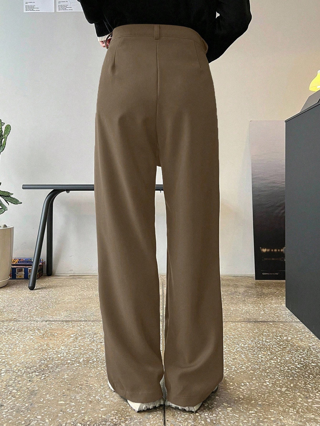 SHEIN nadrág, khaki