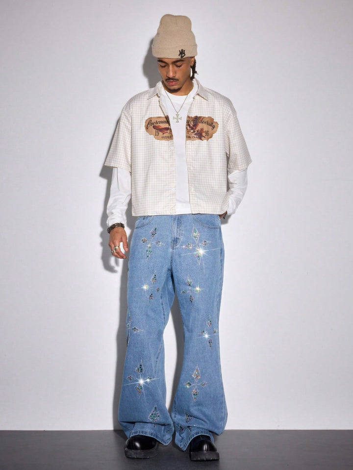 Jeans SHEIN, albastru