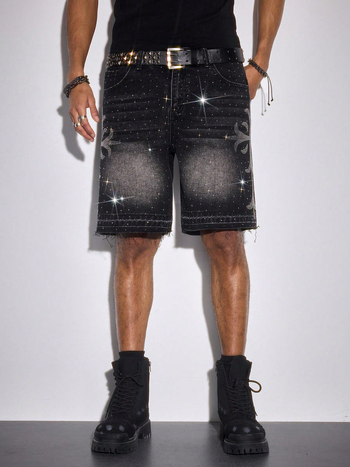 Pantaloni scurți SHEIN, negru