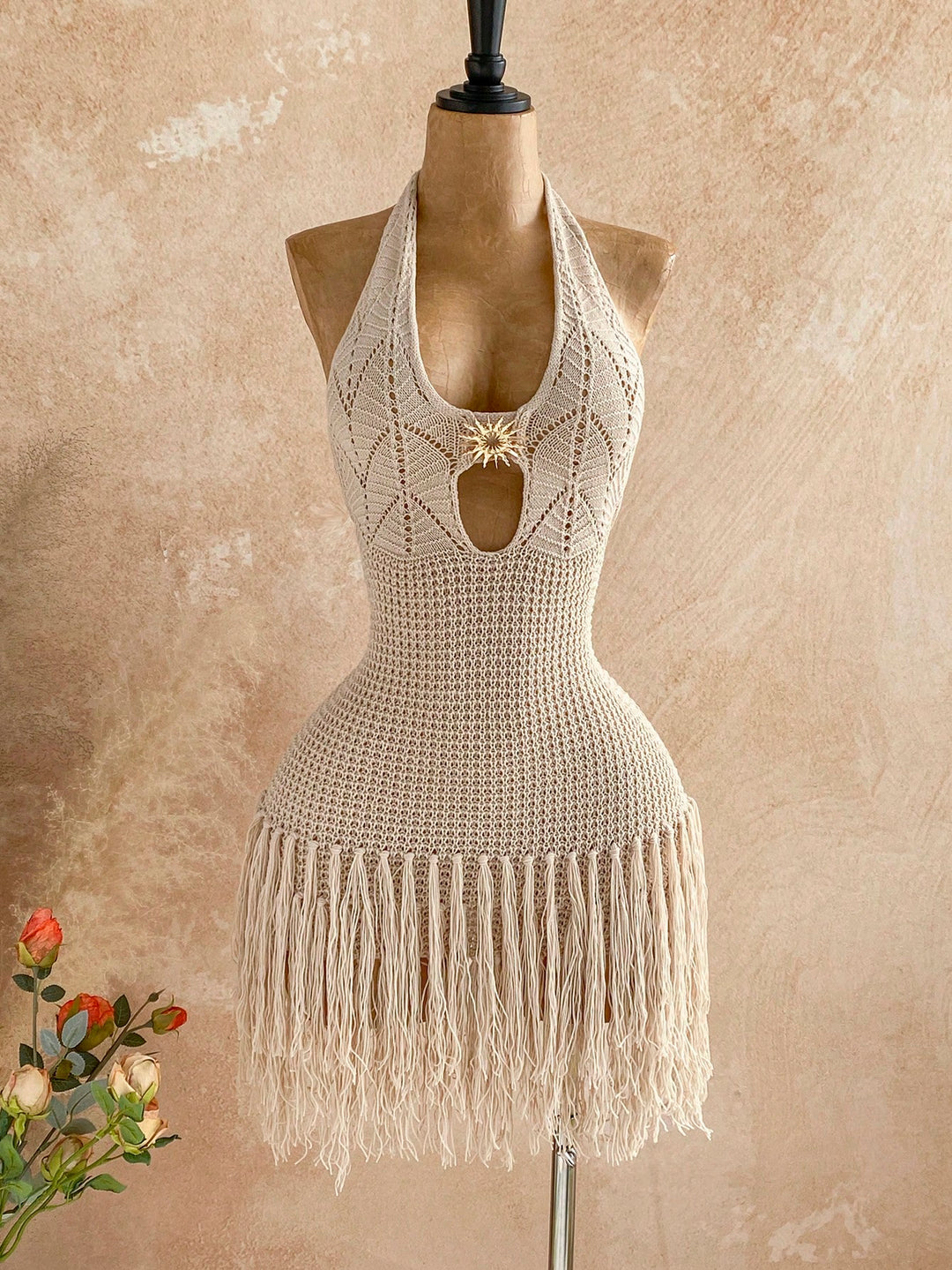 Rochie SHEIN, kaki