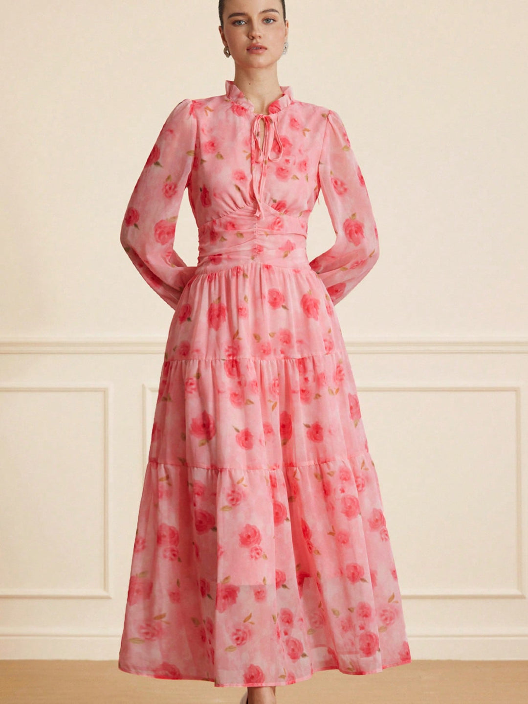 Rochie maxi SHEIN, mix culori