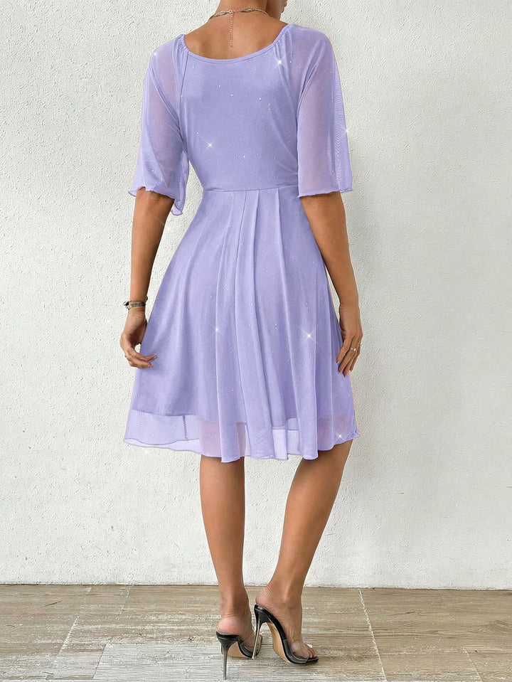 Rochie midi SHEIN, mov