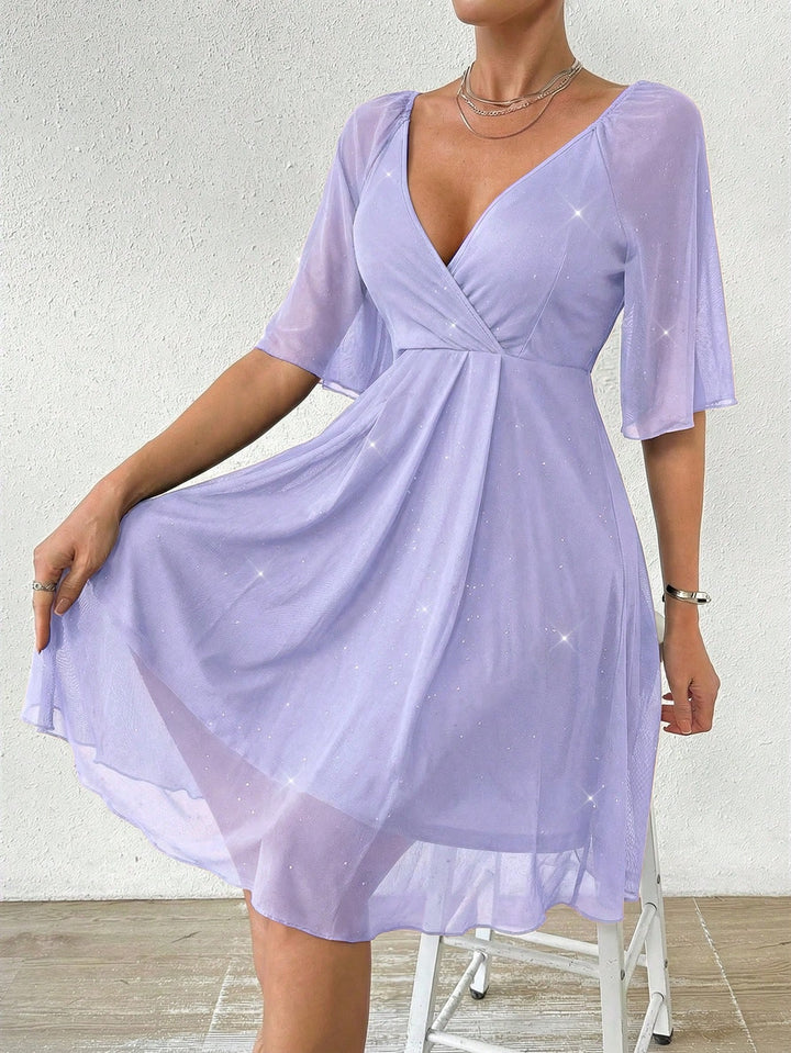 Rochie midi SHEIN, mov