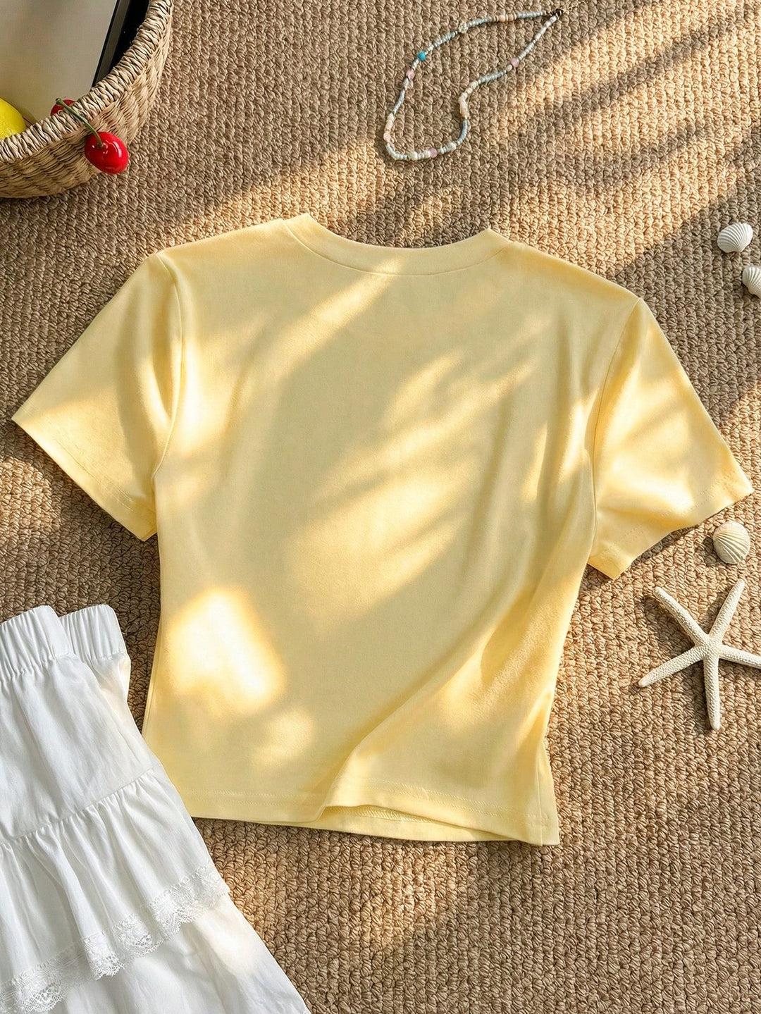 Tricou SHEIN, galben