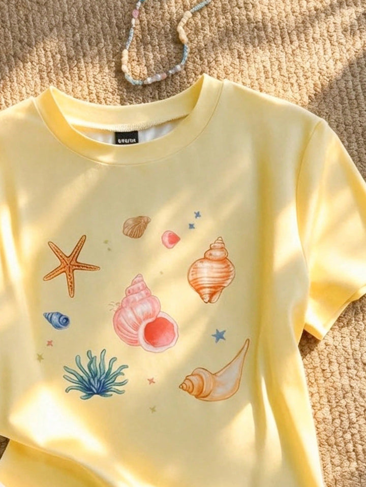 Tricou SHEIN, galben
