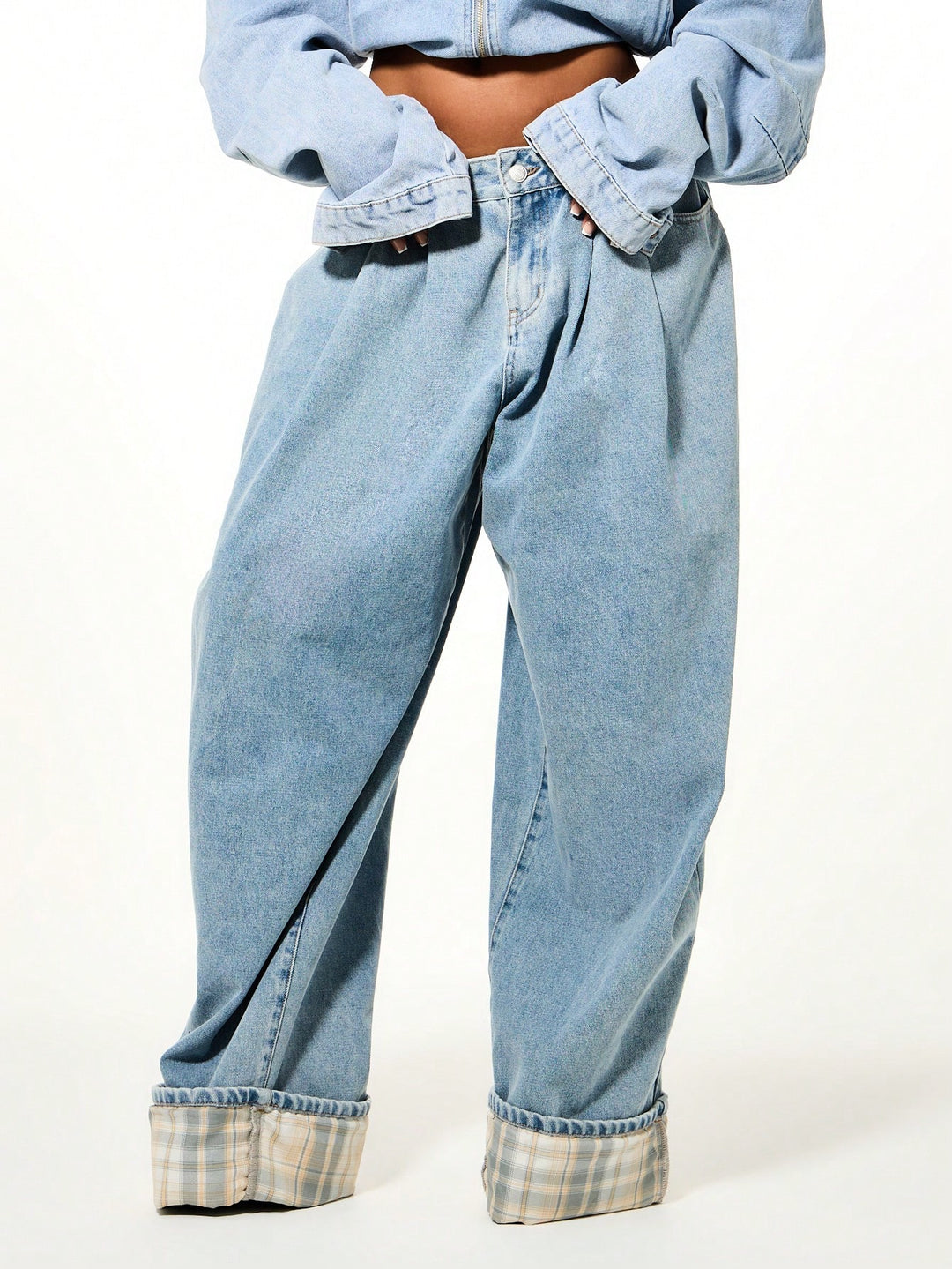 Jeans SHEIN, albastru