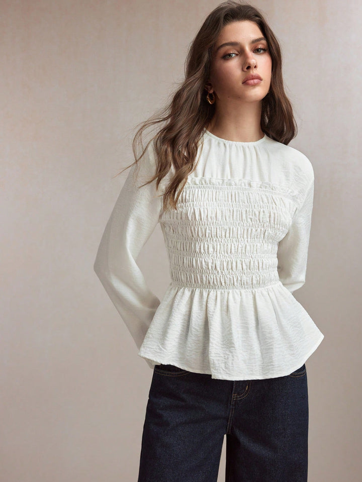 Top SHEIN, bej