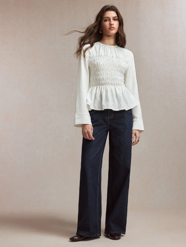 Top SHEIN, bej