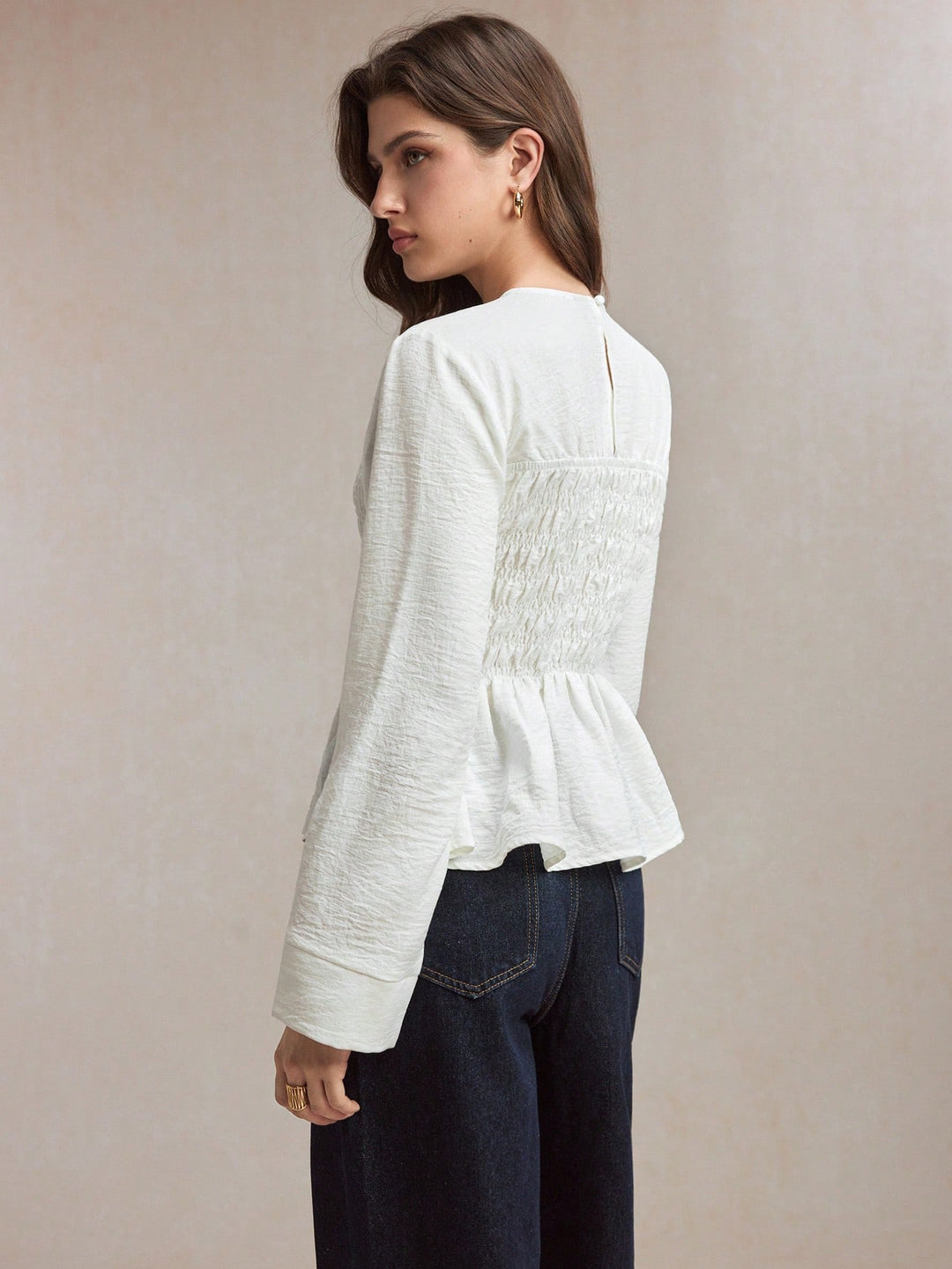 Top SHEIN, bej