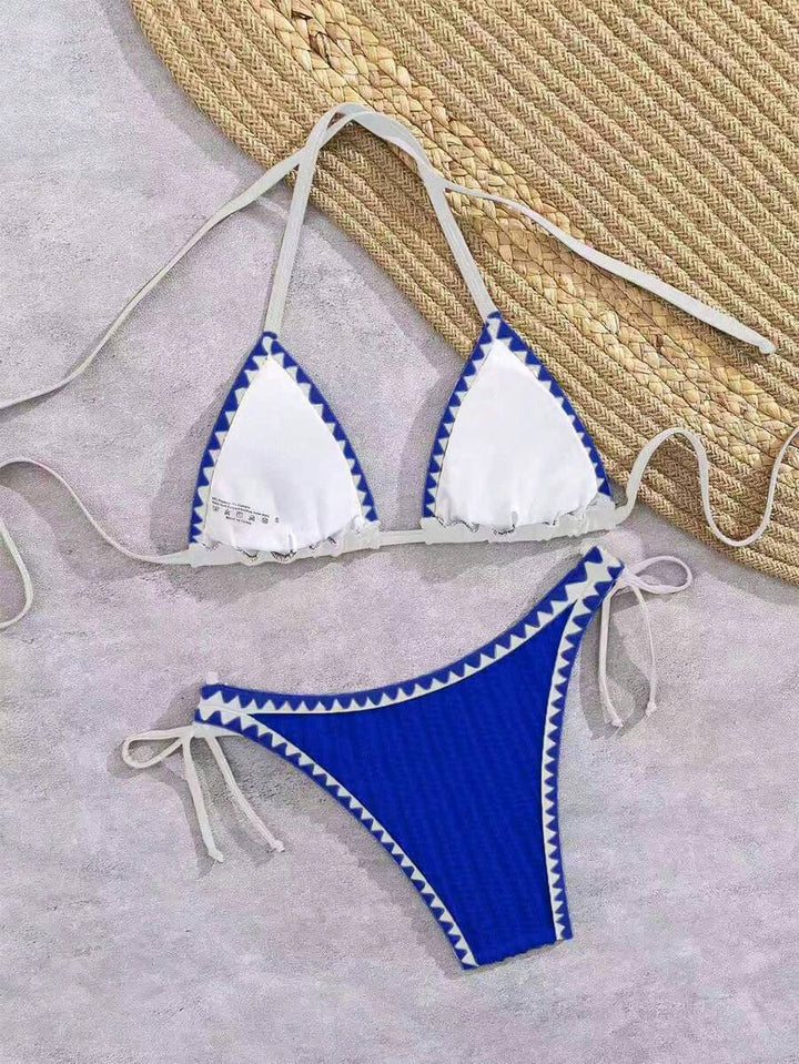 Costum de baie SHEIN, albastru