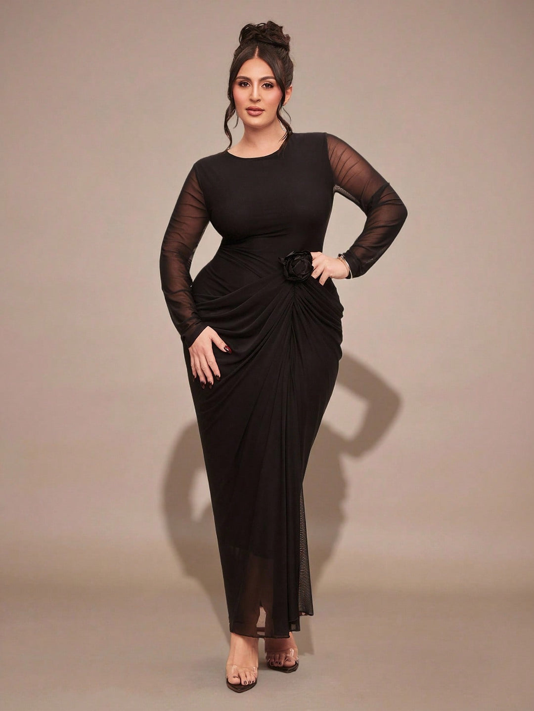 SHEIN ruha, fekete