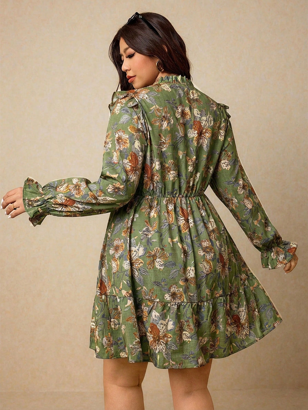 Rochie SHEIN, verde