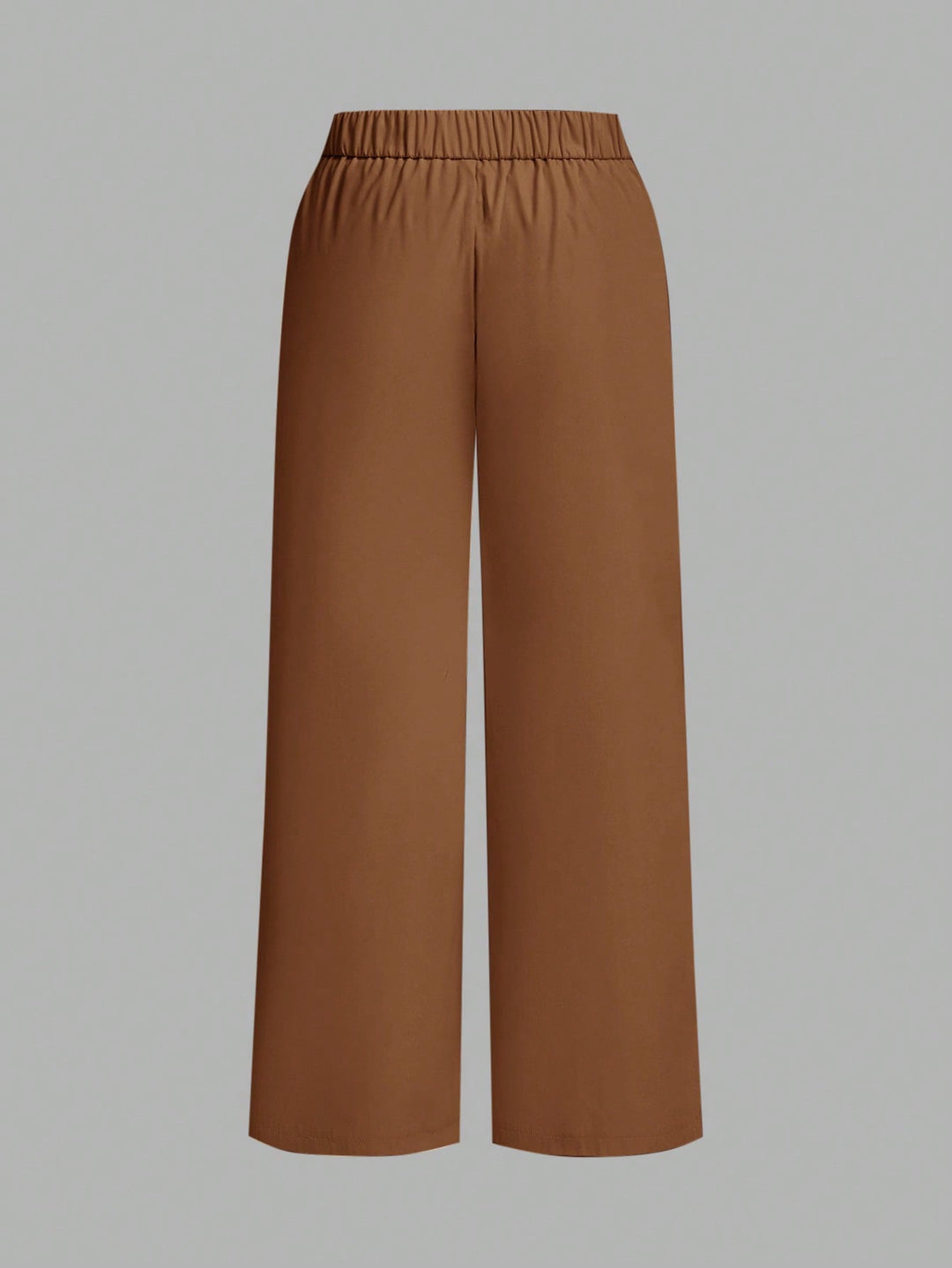 Pantaloni SHEIN, maro