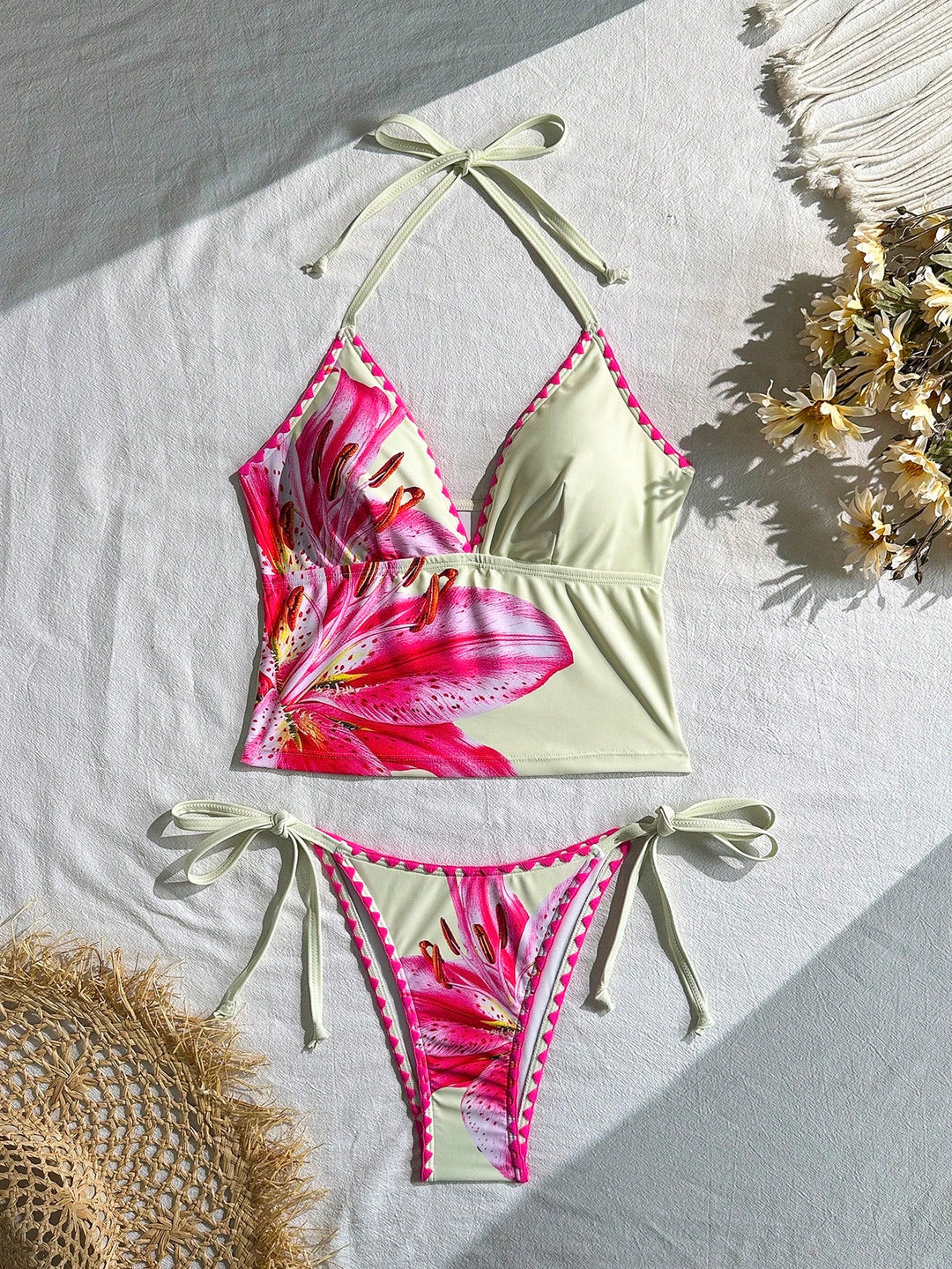Costum de baie SHEIN, mix culori