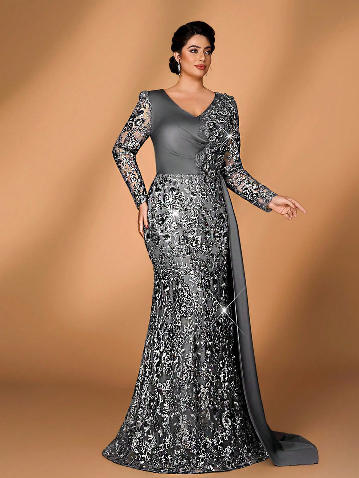 Rochie SHEIN, gri
