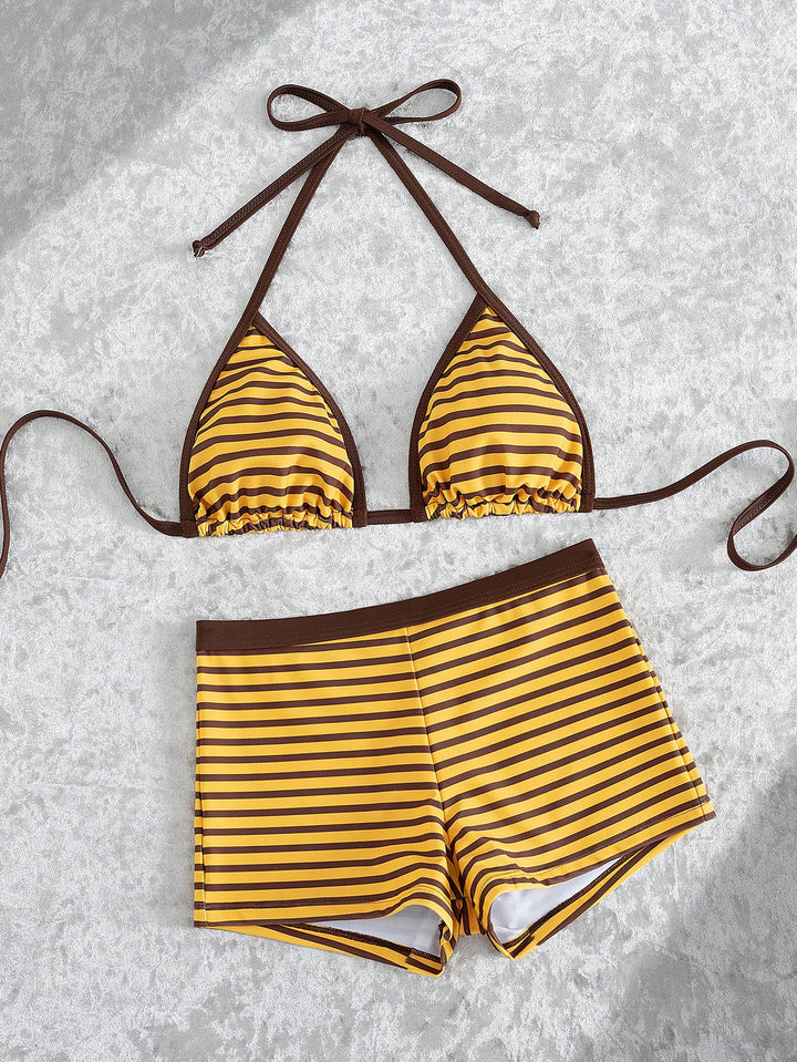 Set bikini SHEIN, galben