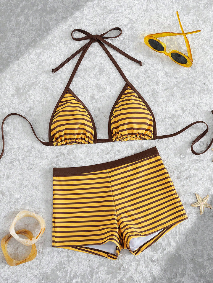 Set bikini SHEIN, galben