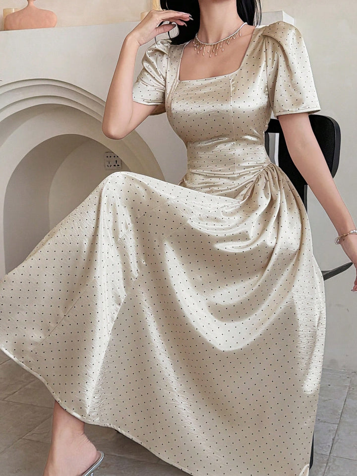 Rochie midi SHEIN, portocaliu