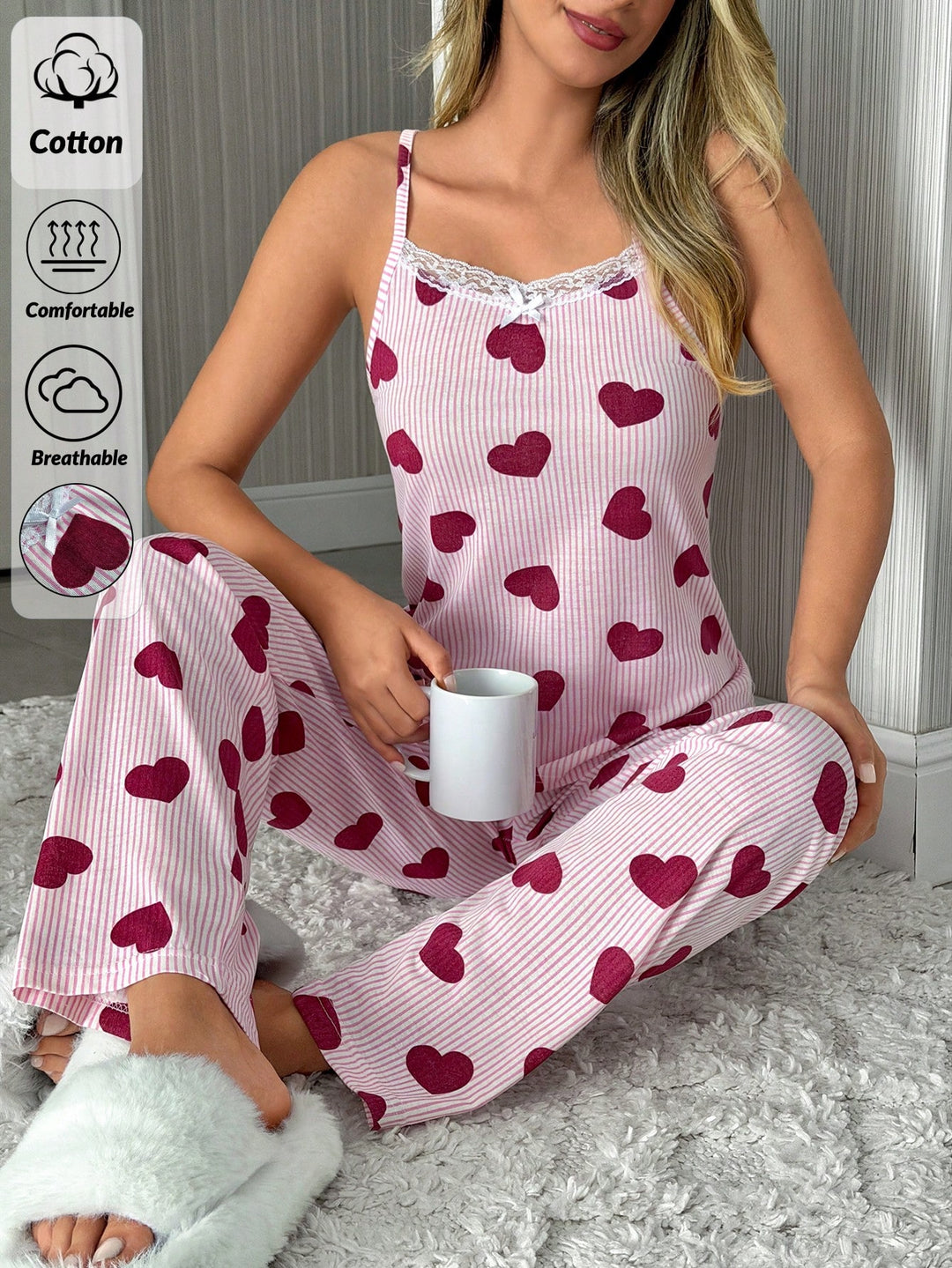 Pijama SHEIN, mix culori