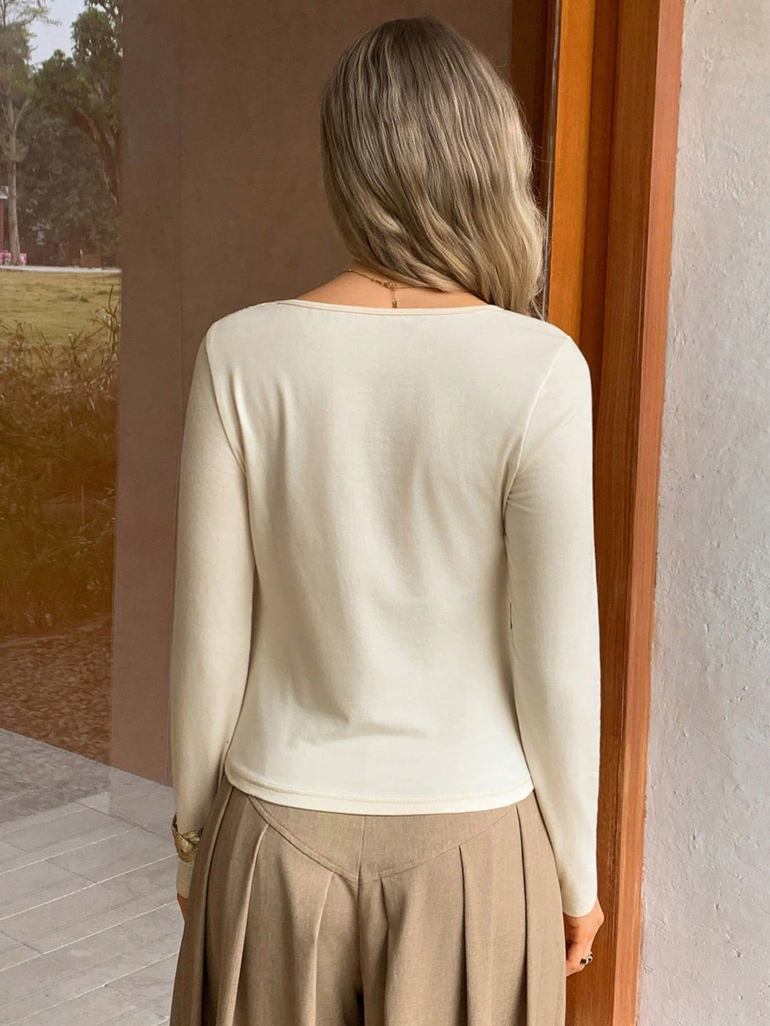 Tricou SHEIN, portocaliu
