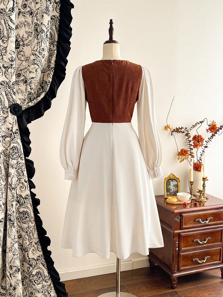 Rochie midi SHEIN, mix culori
