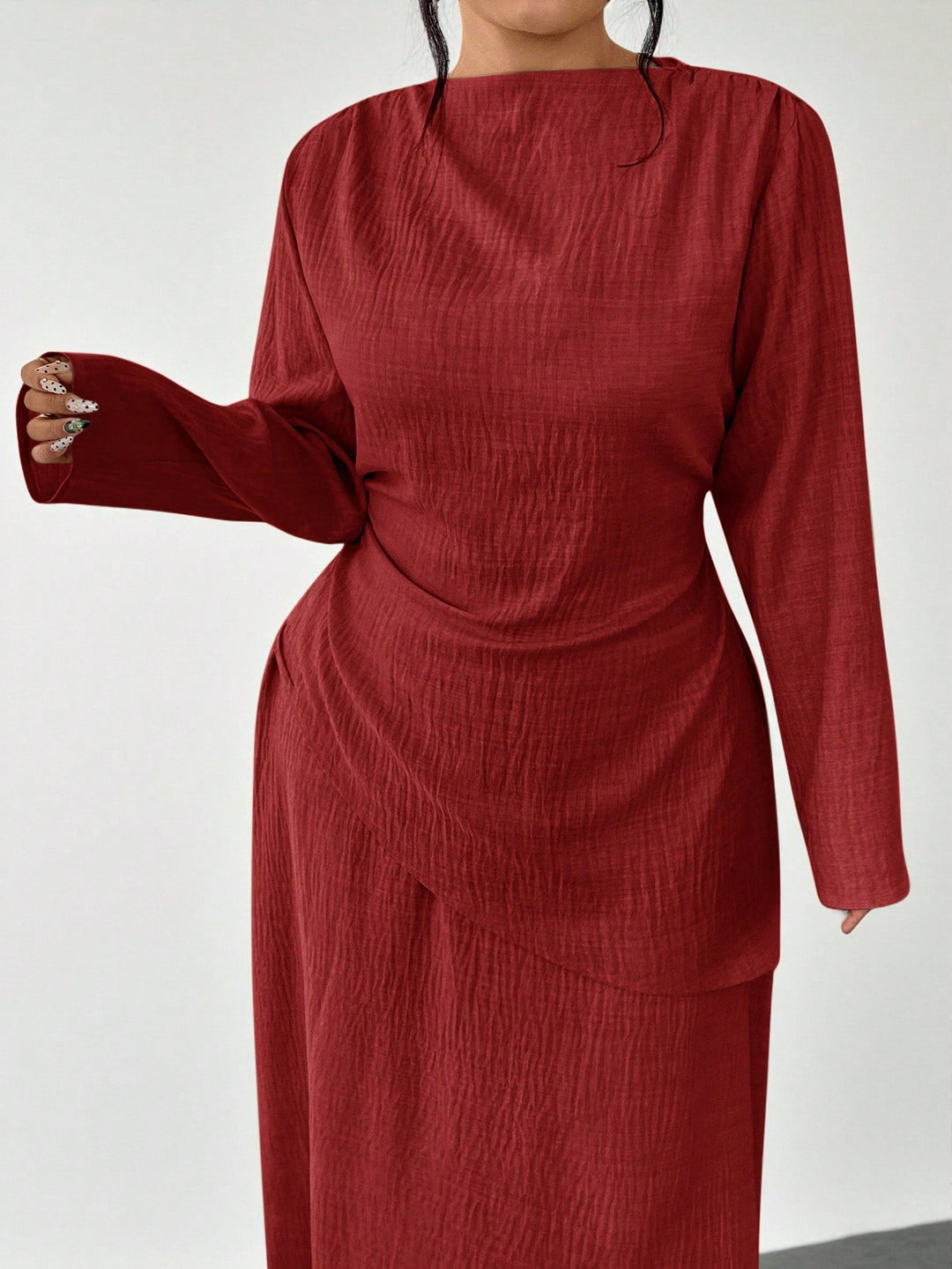 SHEIN set, brown