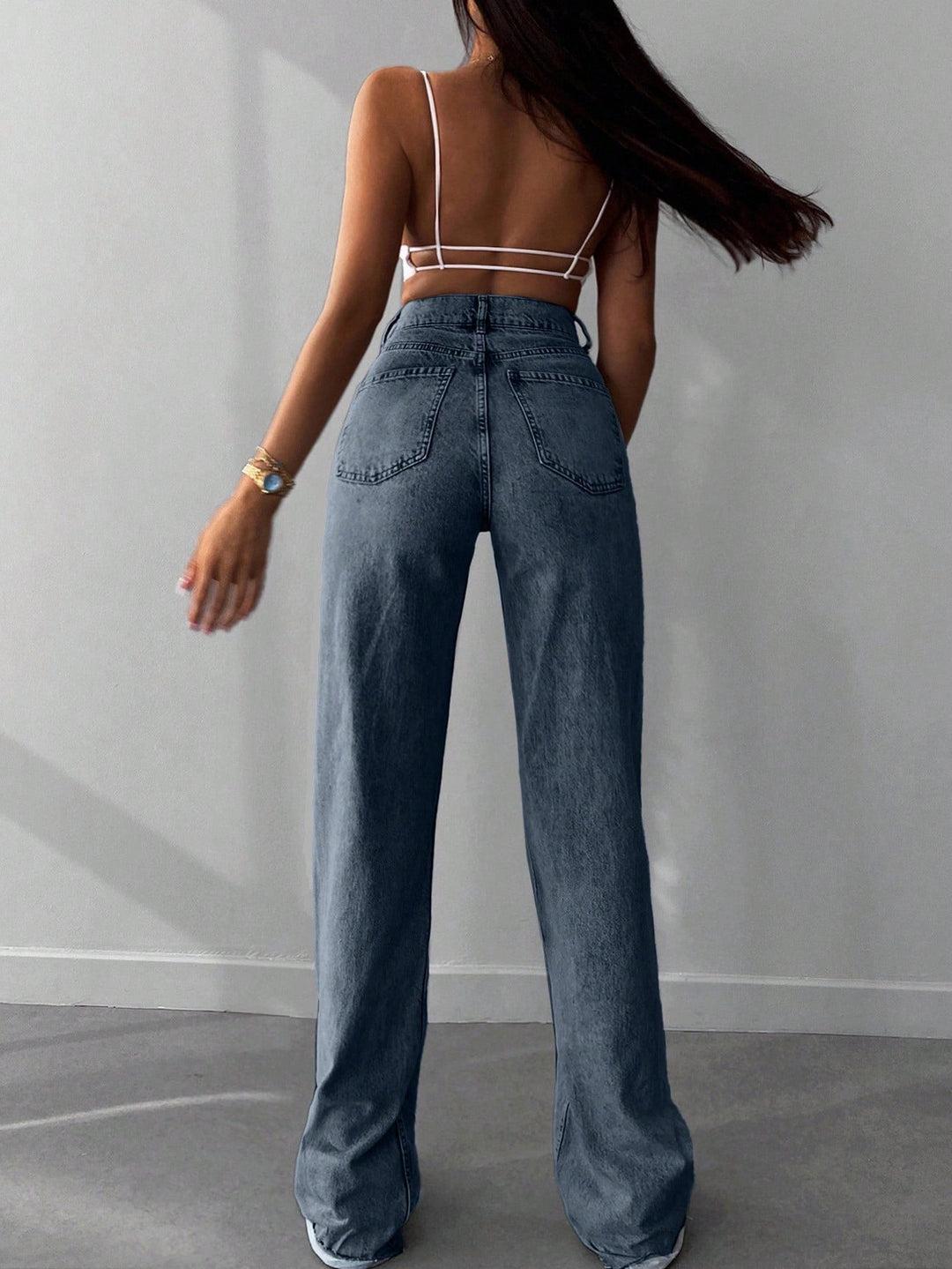Jeans SHEIN, albastru