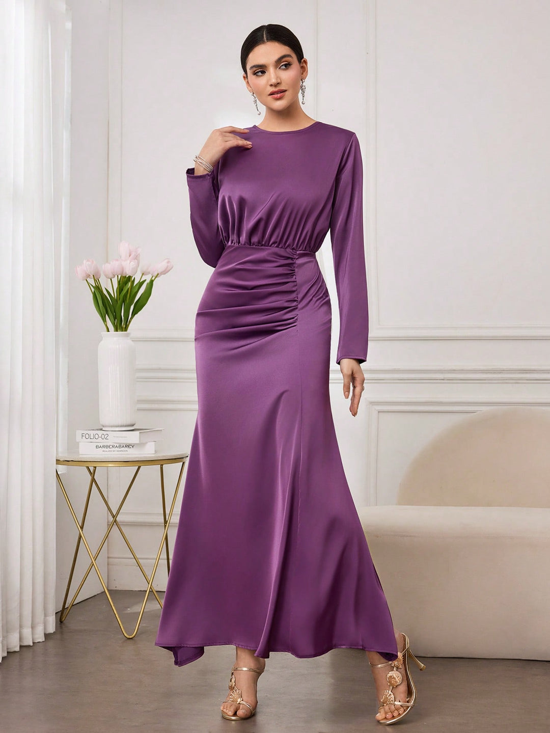 Rochie maxi SHEIN, mov