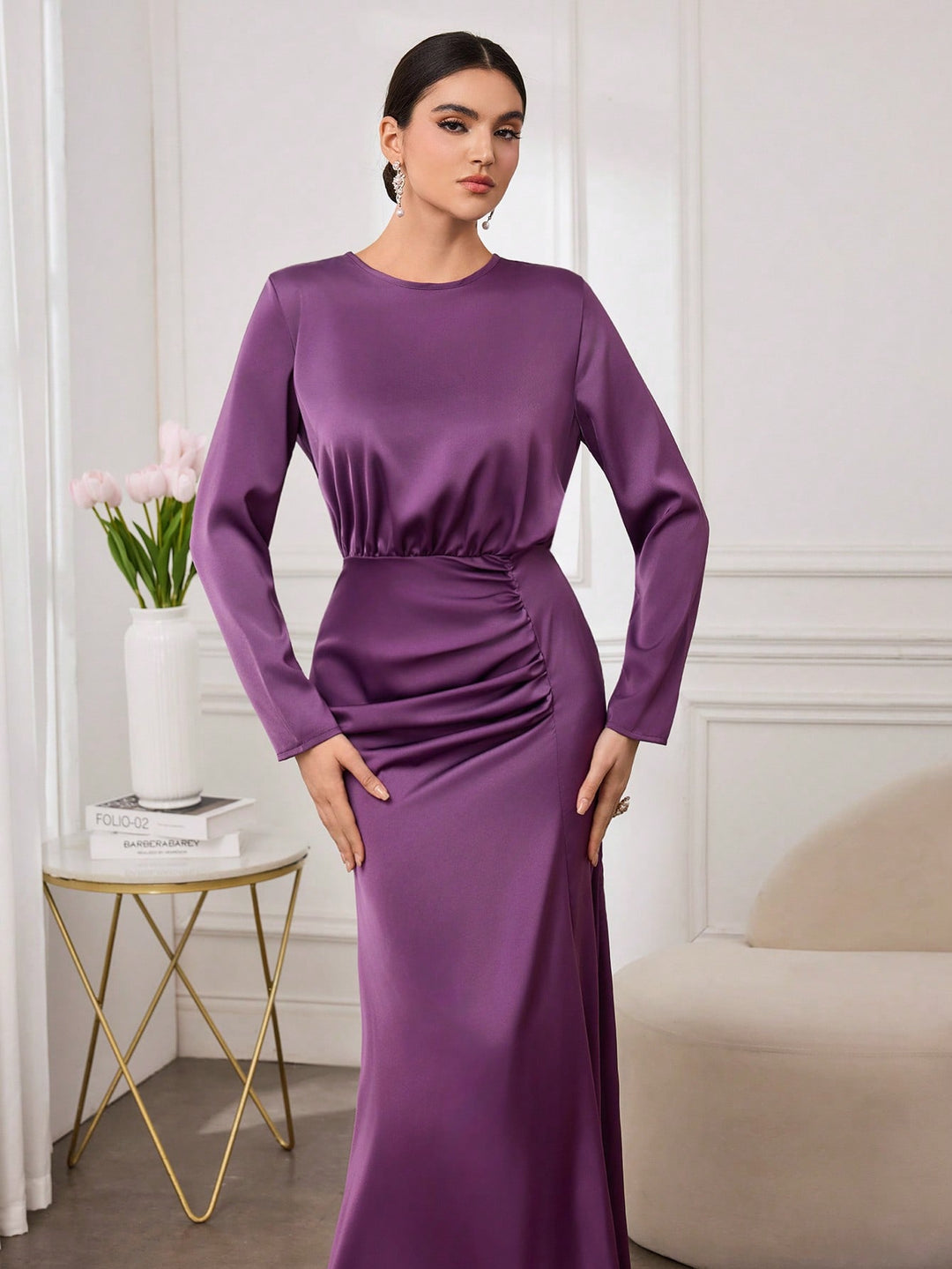 Rochie maxi SHEIN, mov