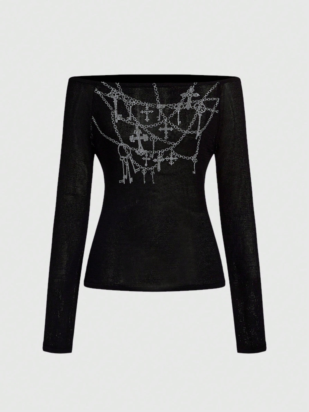 Pulover SHEIN, negru