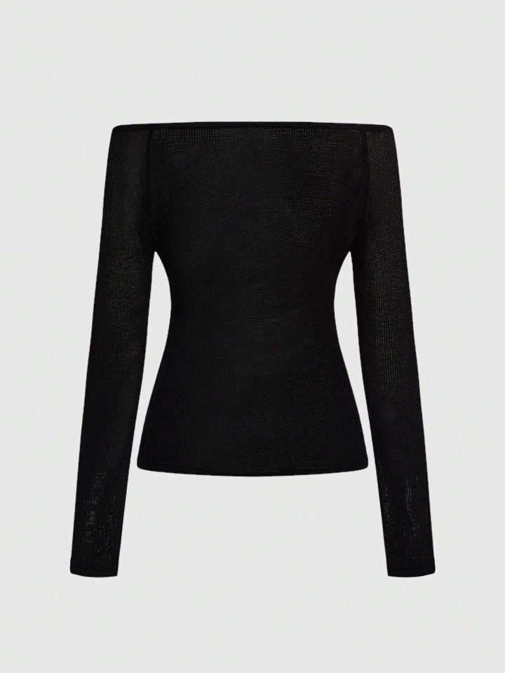 Pulover SHEIN, negru