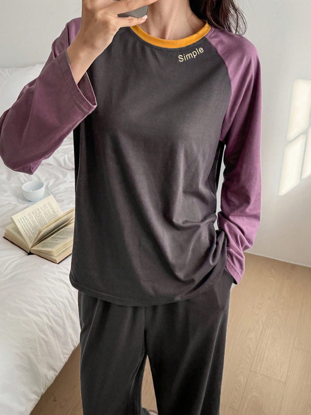 SHEIN pizsama szett, szürke