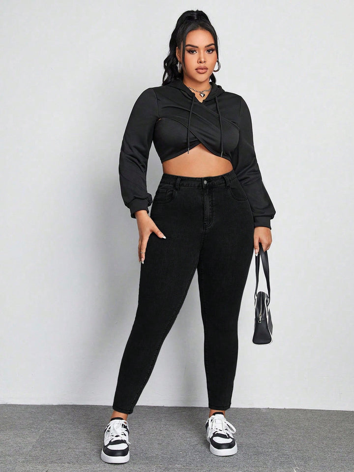 Jeans SHEIN, negru