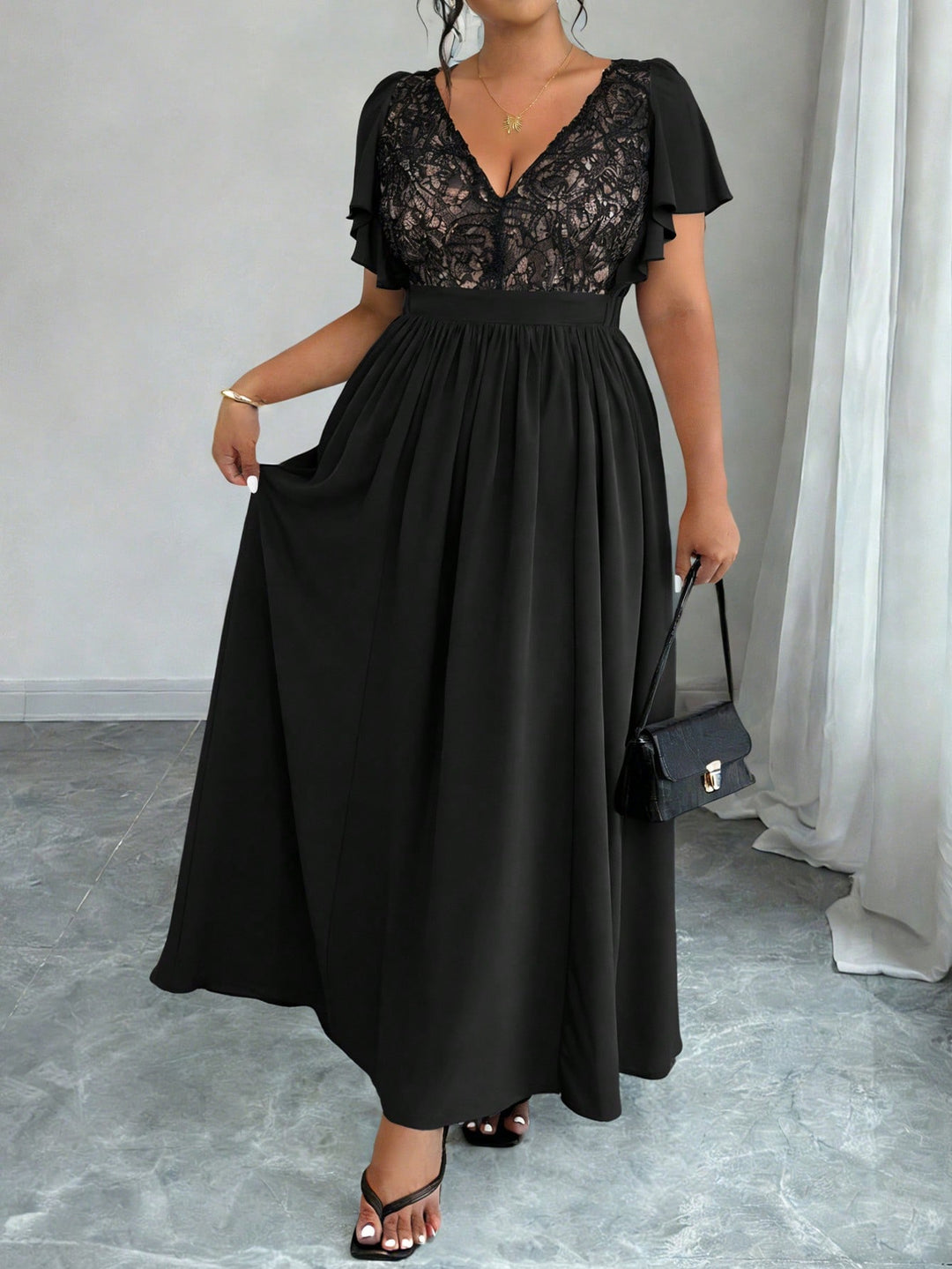 SHEIN ruha, fekete