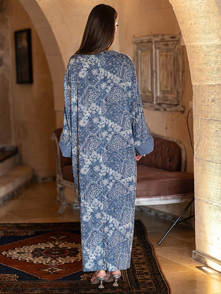 Rochie maxi SHEIN, mix culori
