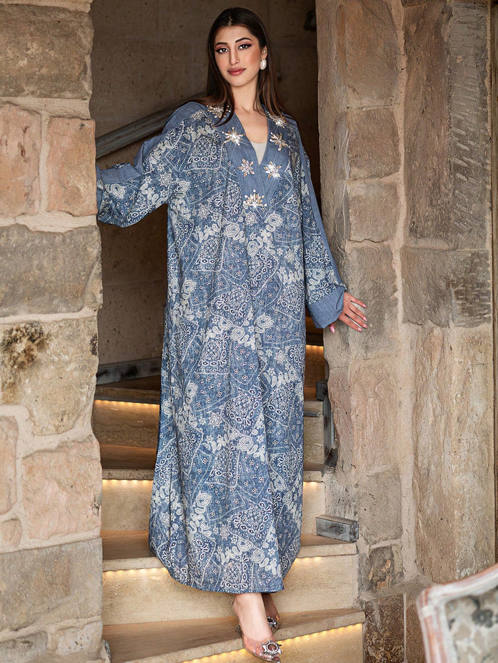 Rochie maxi SHEIN, mix culori