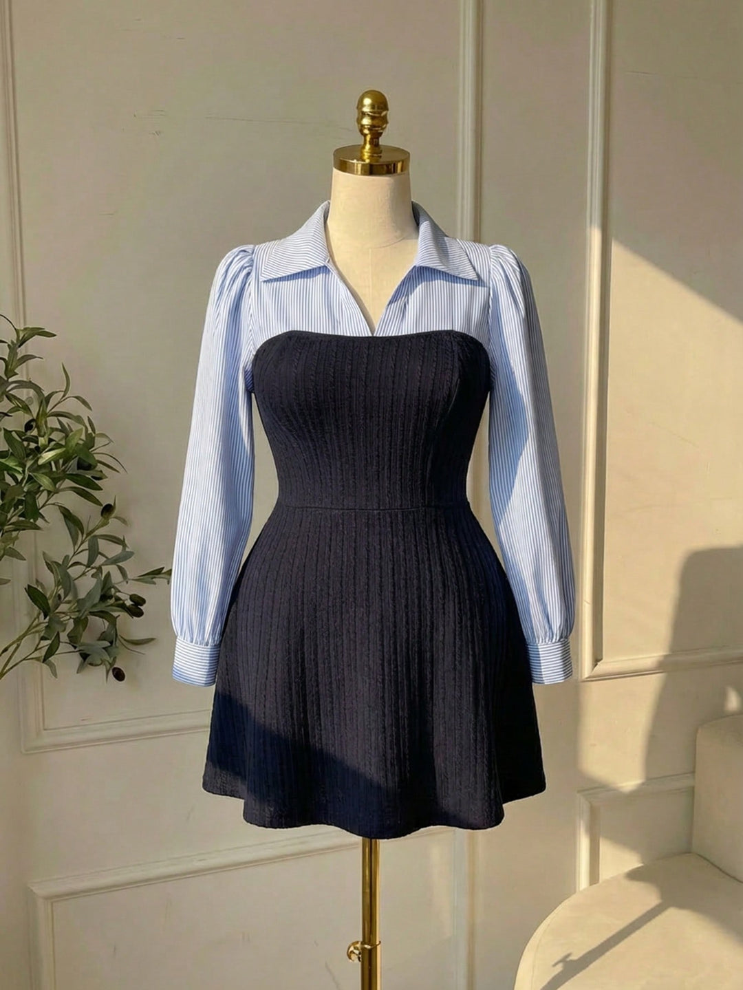 Rochie mini SHEIN, albastru