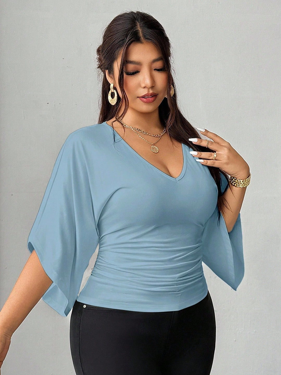 Tricou SHEIN, albastru